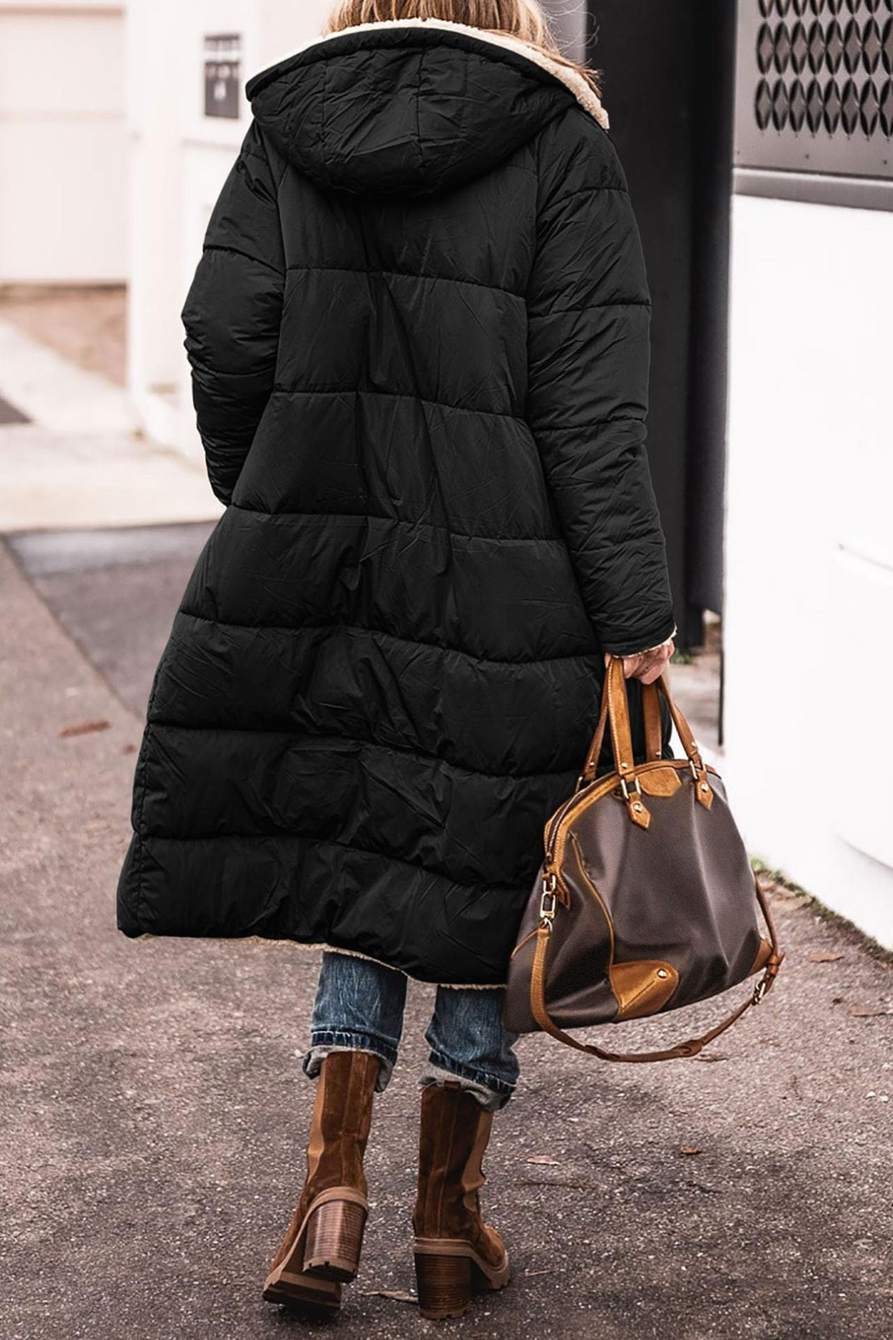 GRETA | ABRIGO LARGO REVERSIBLE
