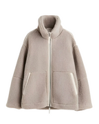 JACKI | ABRIGO OVERSIZE CON CREMALLERA