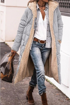 GRETA | ABRIGO LARGO REVERSIBLE