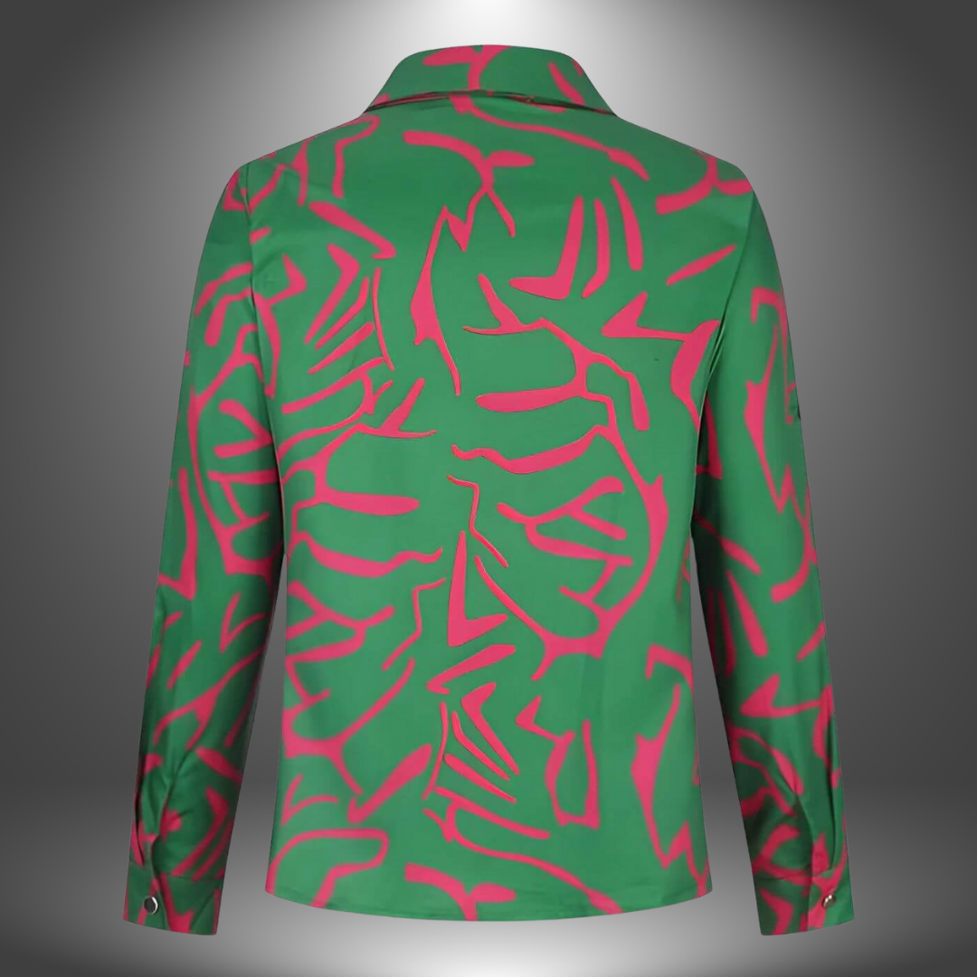 CORAL | BLUSA ESTAMPADA