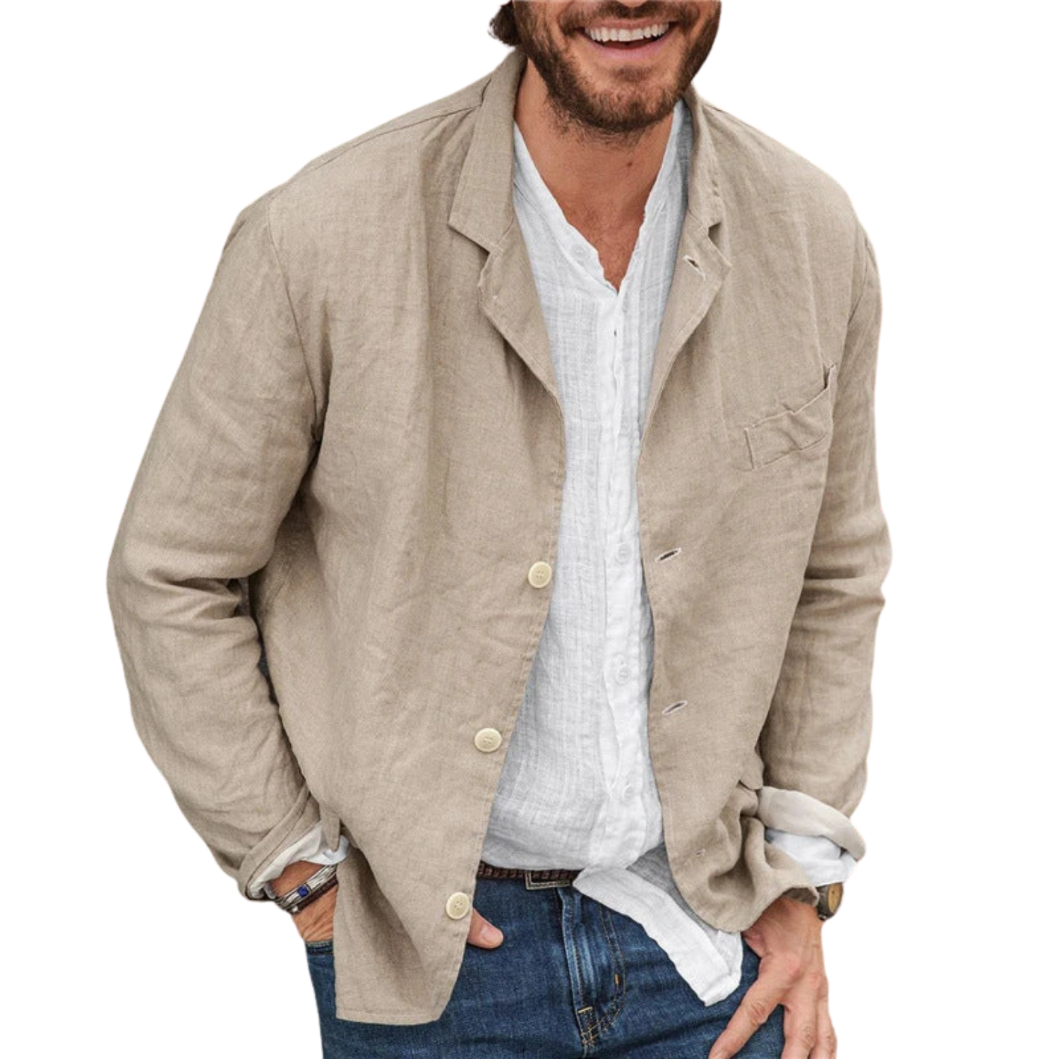 SERGO | BLAZER LIGERO DE LINO