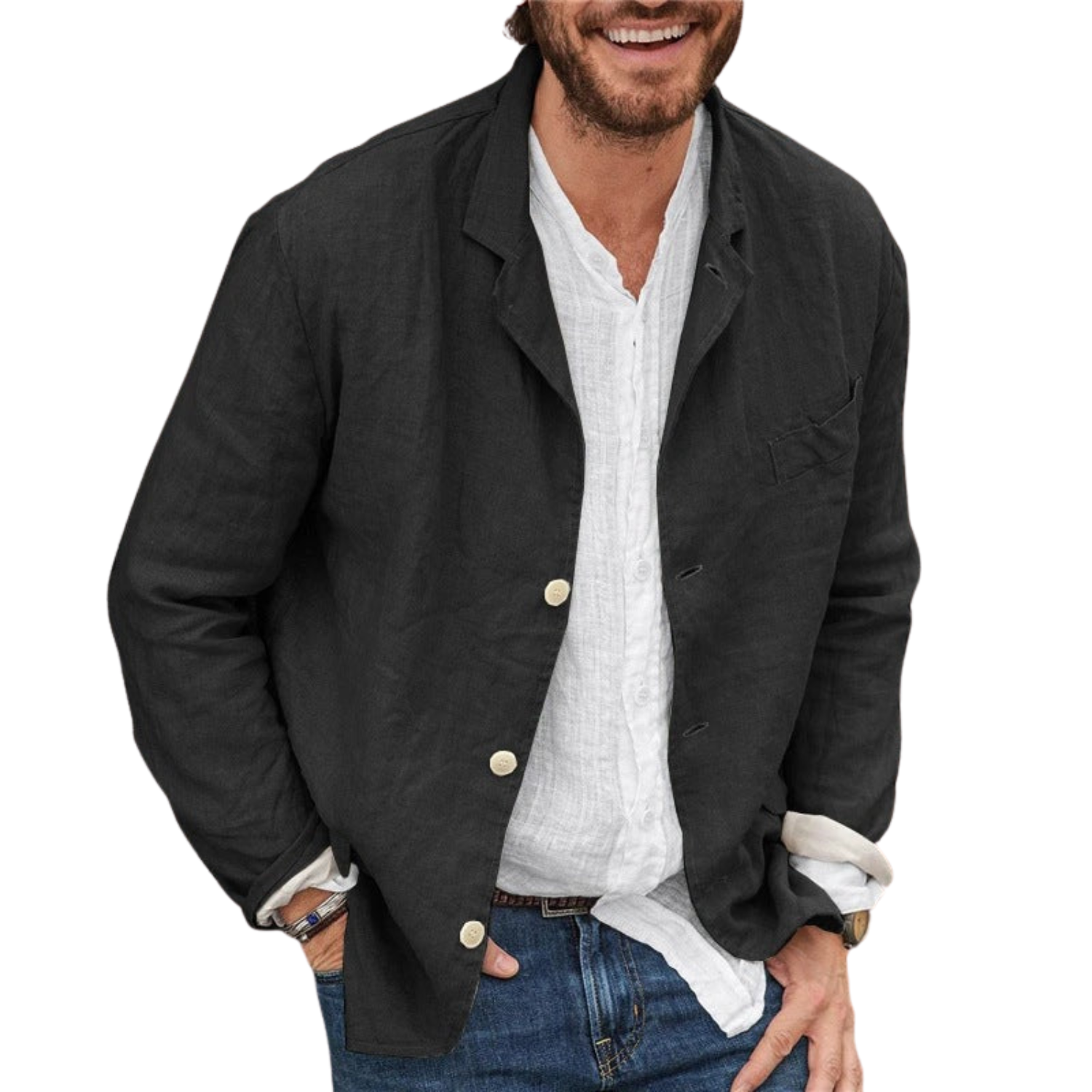 SERGO | BLAZER LIGERO DE LINO
