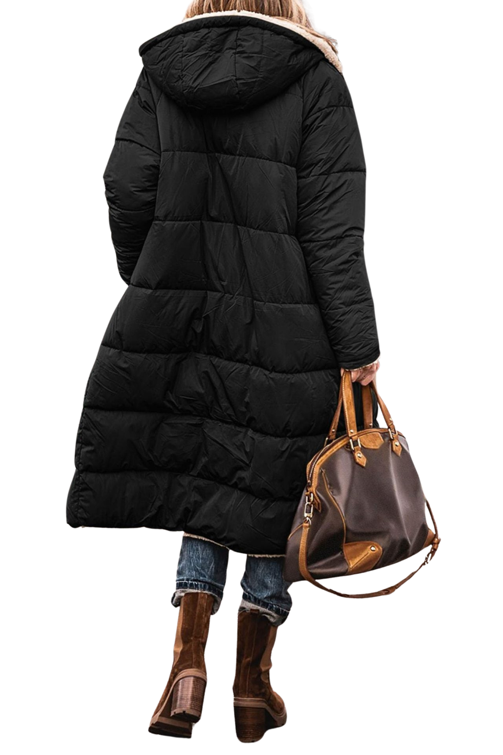 GRETA | ABRIGO LARGO REVERSIBLE