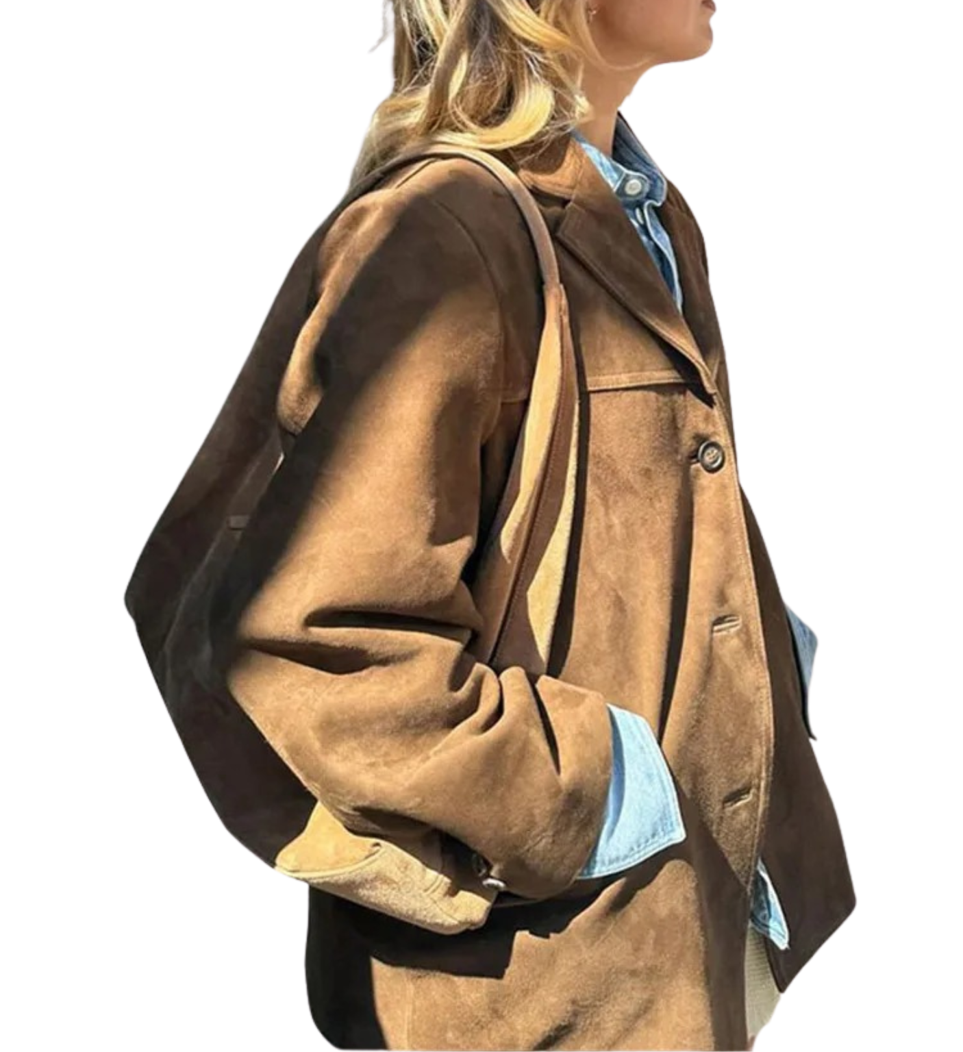 RUNA | CHAQUETA OVERSIZE EFECTO ANTE