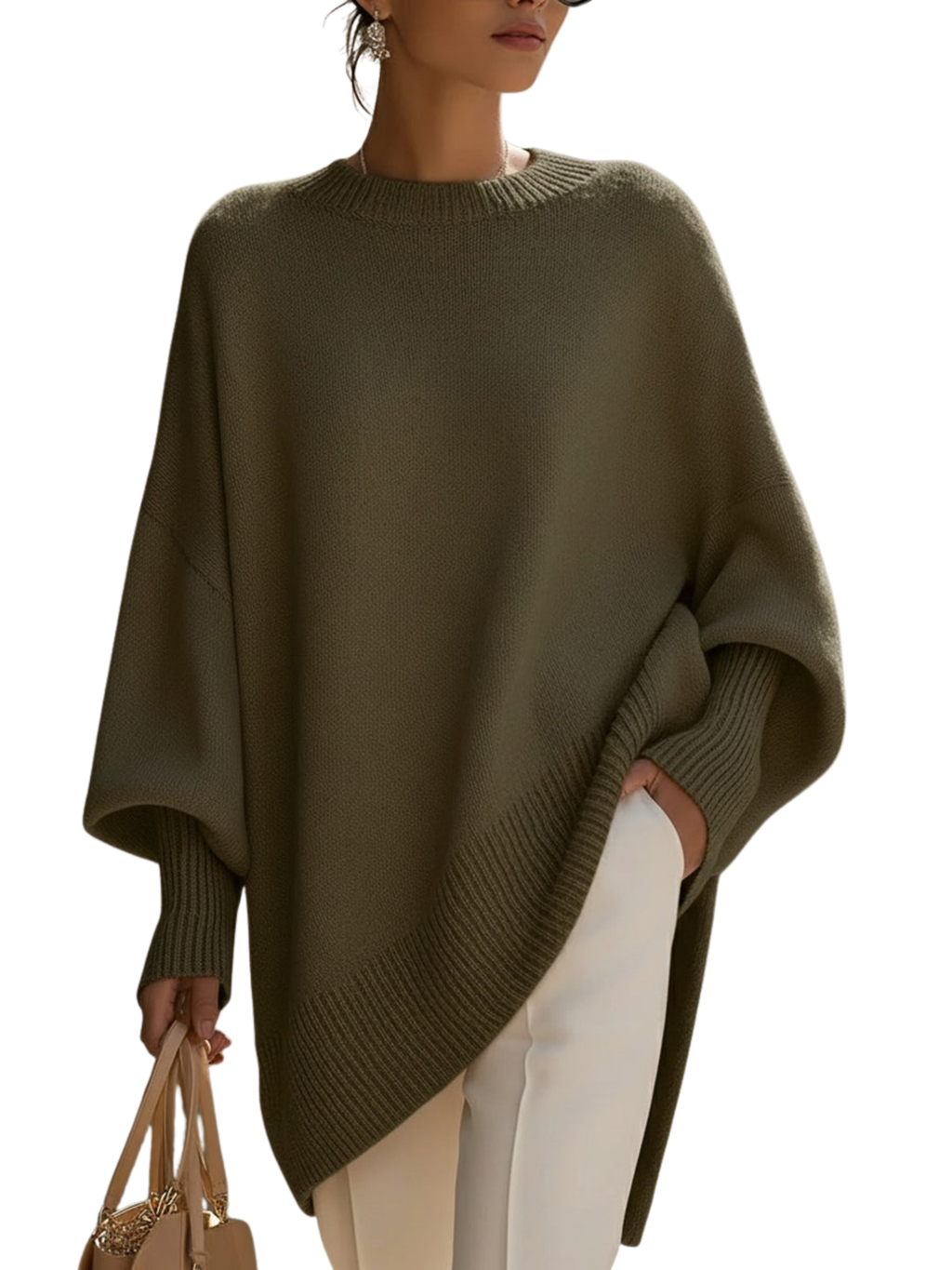 MANDA | JERSEY OVERSIZE DE PUNTO