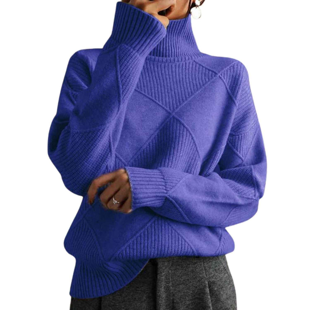 LUA | JERSEY DE PUNTO CUELLO CON ALTO