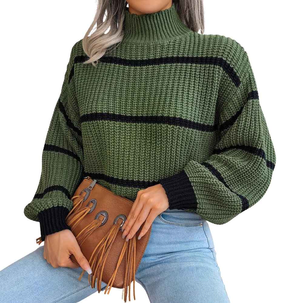 ELOIS | JERSEY RAYAS DE PUNTO GRUESO