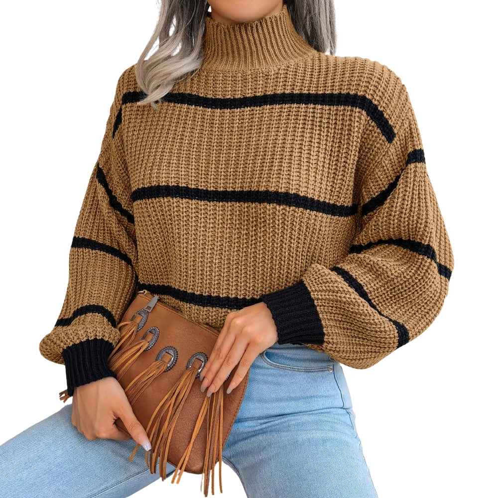 ELOIS | JERSEY RAYAS DE PUNTO GRUESO