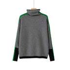 MERIKE | JERSEY CONTRASTE GEOMÉTRICO