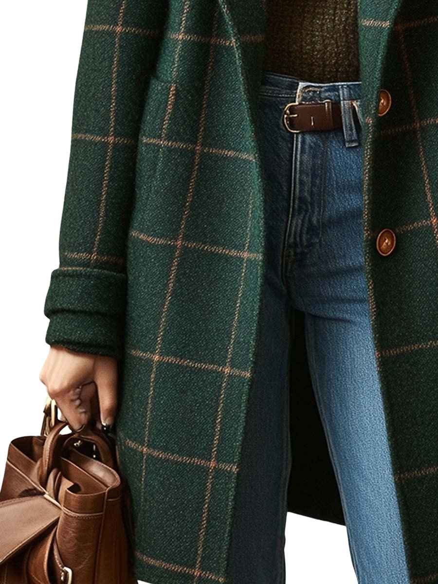 DINO | ABRIGO CLÁSICO DE CUADROS