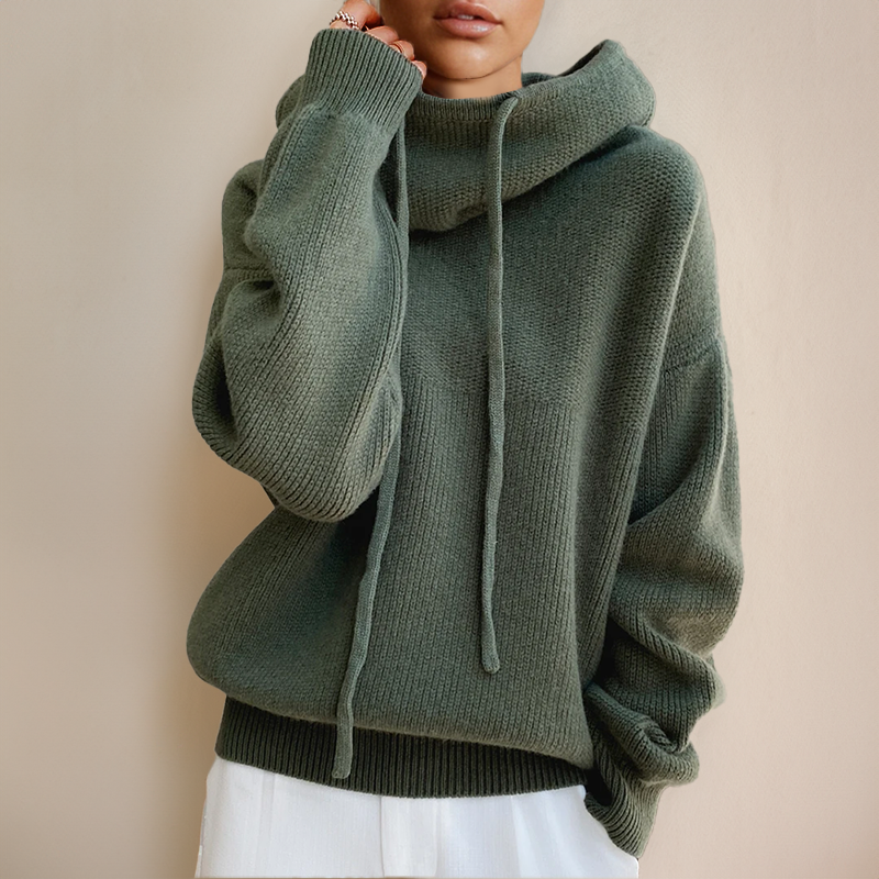 MILA | JERSEY CUELLO CHIMENEA VOLUMINOSO